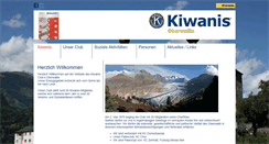 Desktop Screenshot of oberwallis.kiwanis.ch