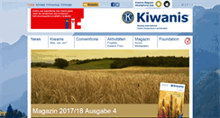 Desktop Screenshot of kiwanis.ch
