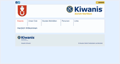 Desktop Screenshot of oerlikon.kiwanis.ch