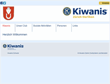 Tablet Screenshot of oerlikon.kiwanis.ch